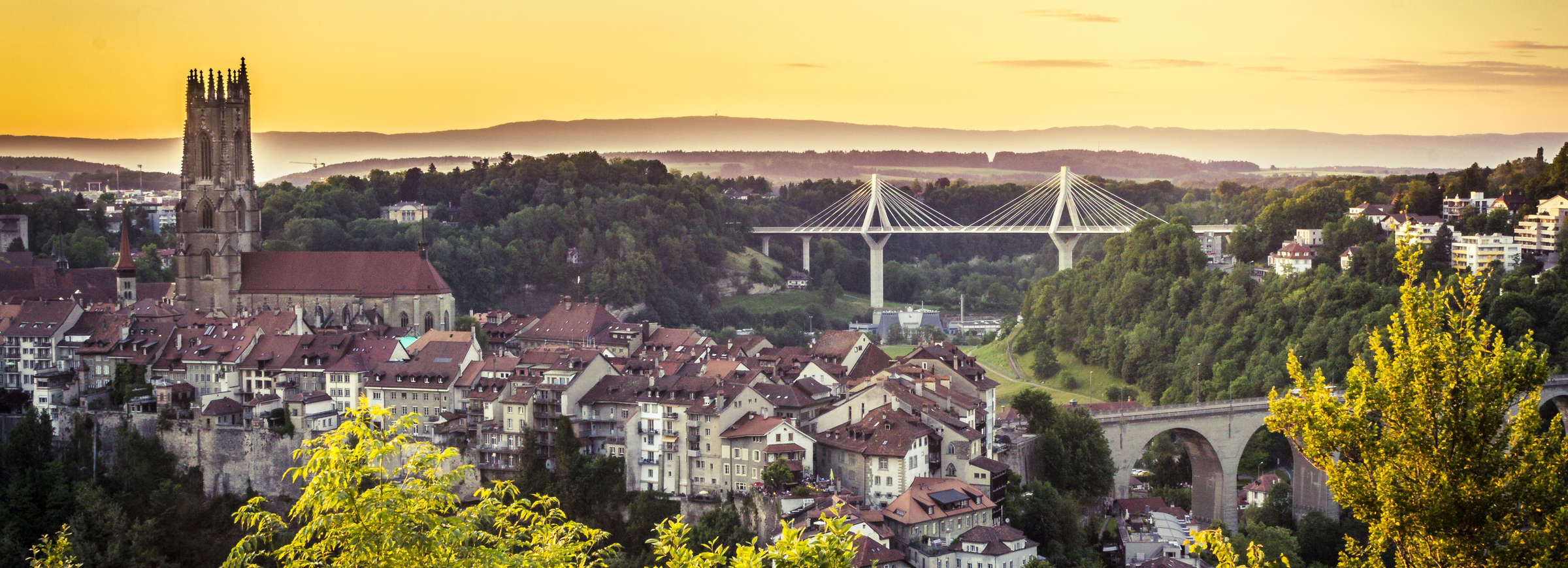 Fribourg ville © Pierre Cuony